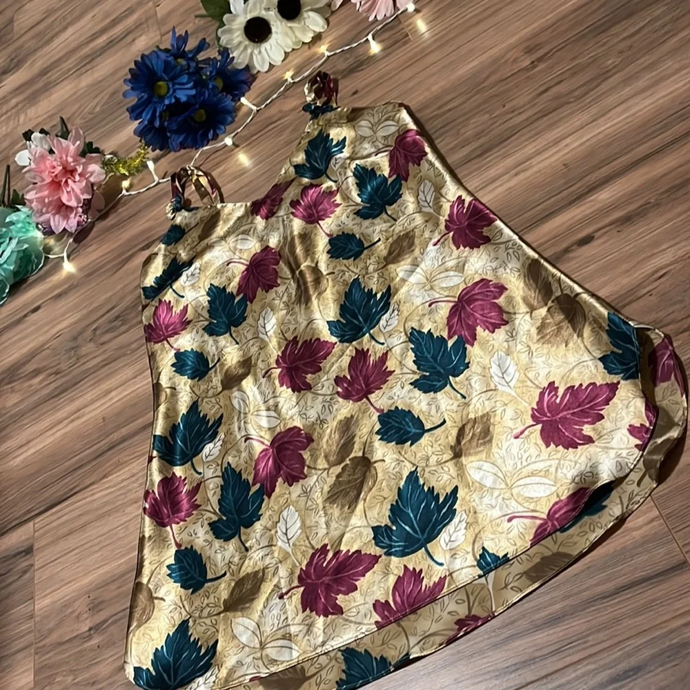 Fall Colors Gold Slip Dress Nighty 🚨Fall Trend 2022🚨
